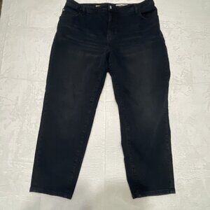 Anthropologie Pilcro Jeans Women 18W‎ Plus Black The Vintage Straight
